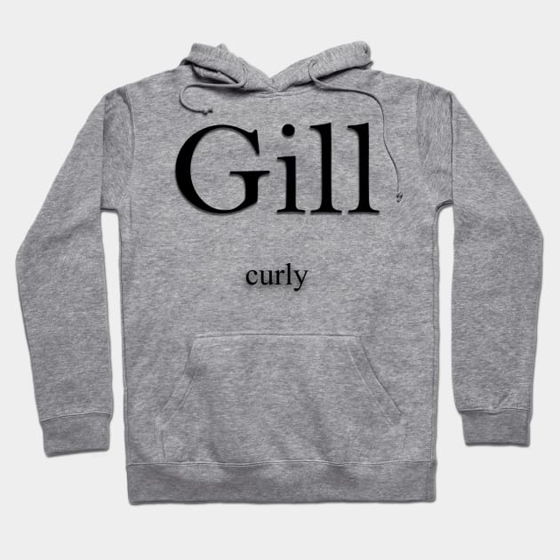 Gill Name meaning Hoodie by Demonic cute cat